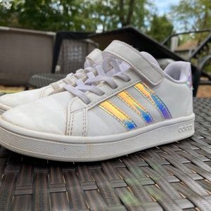 Adidas girls sneakers Velcro closure